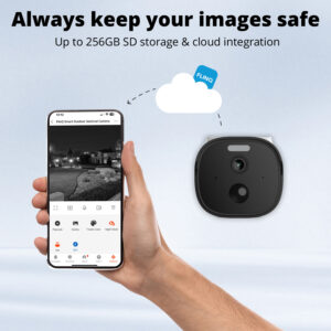 FlinQ Smart Solar Outdoor Security Camera Sentinel - Image 9