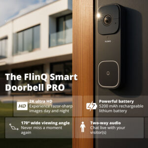 FlinQ Smart Wireless Video Doorbell Pro - Image 2