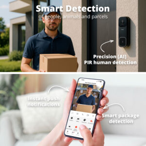 FlinQ Smart Wireless Video Doorbell Pro - Image 4