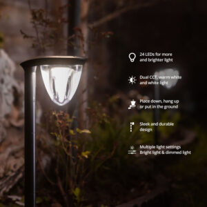 FlinQ Solar Garden Lights Juno 2-pack - Image 3