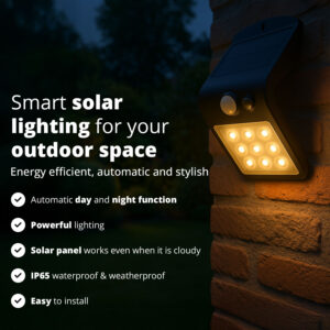 FlinQ Solar Wall Light Geisha - Image 2