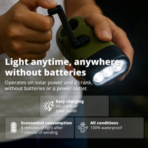 FlinQ Wind-up Flashlight 2-pack - Image 2