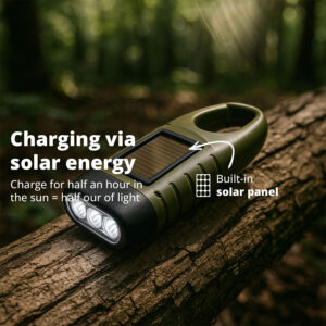FlinQ Wind-up Flashlight 2-pack - Image 4