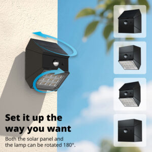 FlinQ Solar Wall Light TwistCube - 2-pack - Image 3