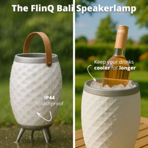 FlinQ Wireless Speaker Lamp and Wine Cooler - Image 6