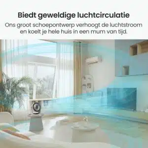 SwitchBot Slimme Circulatieventilator met Accu - Afbeelding 3