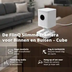 FlinQ Smart Indoor Cube Camera - Afbeelding 2