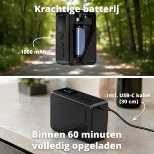 FlinQ Ultracompact Air Compressor - AirGo - Afbeelding 5