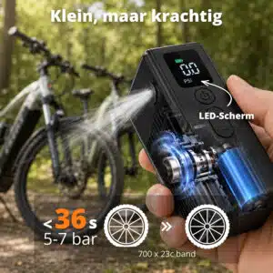 FlinQ Ultracompact Air Compressor - AirGo - Afbeelding 6