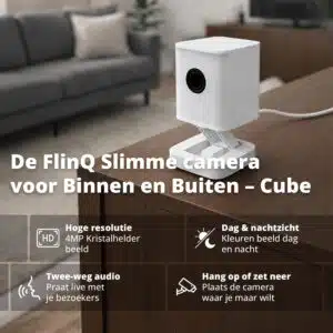 FlinQ Slimme camera voor Binnen en Buiten - Afbeelding 2