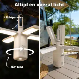 The FlinQ Premium Camping Lantern - FoldGlow - Image 3