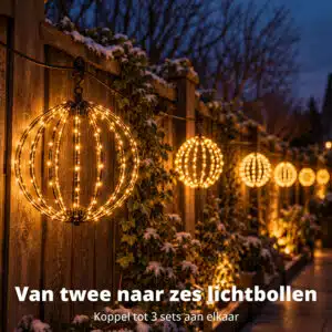 FlinQ In- and Outdoor connectable Lighting Balls Set
- Afbeelding 5