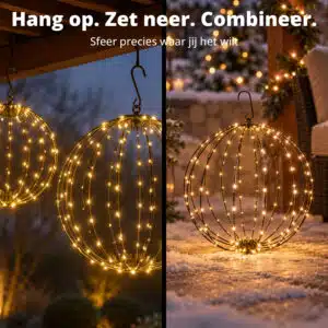 FlinQ In- and Outdoor connectable Lighting Balls Set
- Afbeelding 8