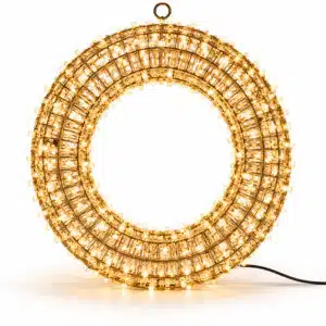 FlinQ Micro LED Wreath 50 cm - Afbeelding 1
