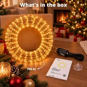 FlinQ Micro LED Wreath 50 cm - Afbeelding 12