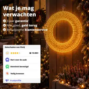 FlinQ Micro LED Wreath 50 cm - Afbeelding 13