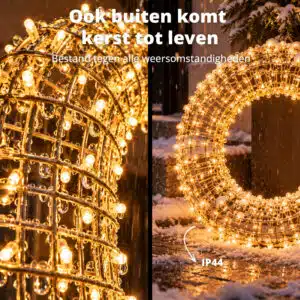 FlinQ Micro LED Wreath 50 cm - Afbeelding 9